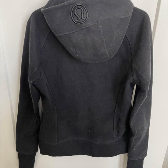 Lululemon Scuba Hoodie Size 8 black - Picture 3 of 6